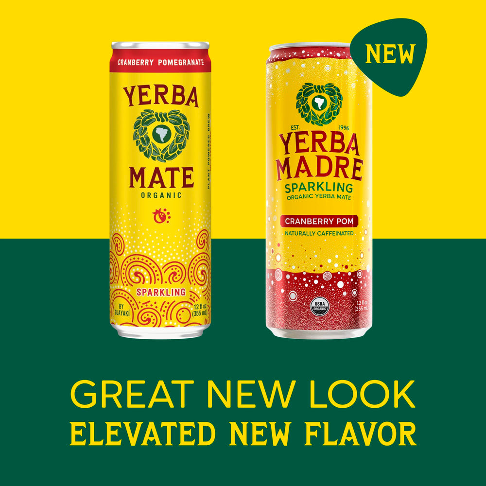 Guayaki Yerba Madre burbujeo y textura que resalta frescura y carbonatación