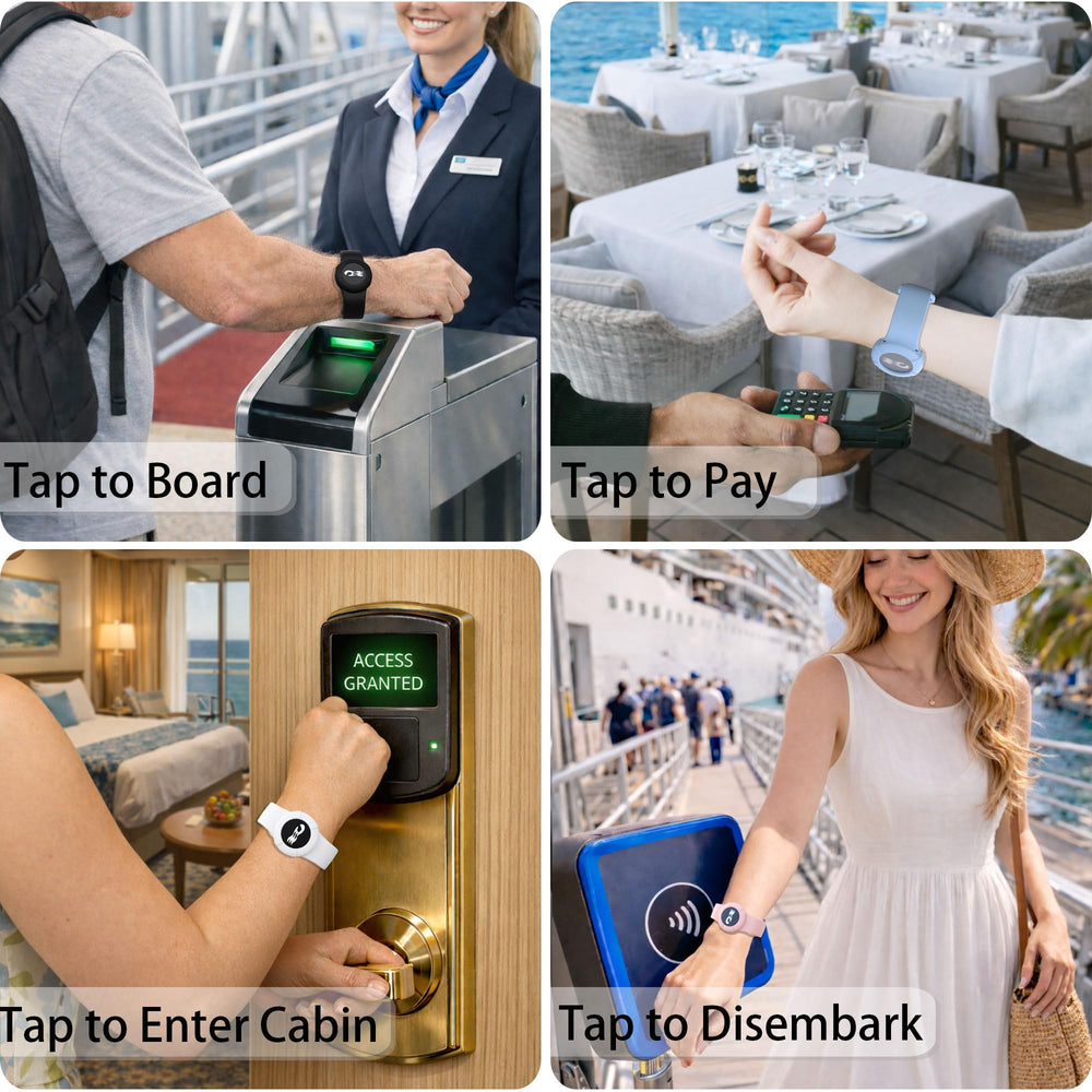 GudCoaks pulsera resistente al agua ideal para actividades en crucero