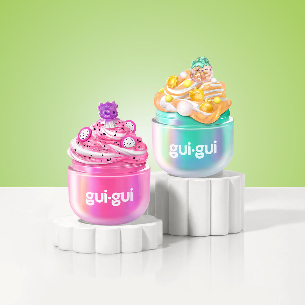 Gui Gui textura Gloss primer plano con brillo y acabado sedoso