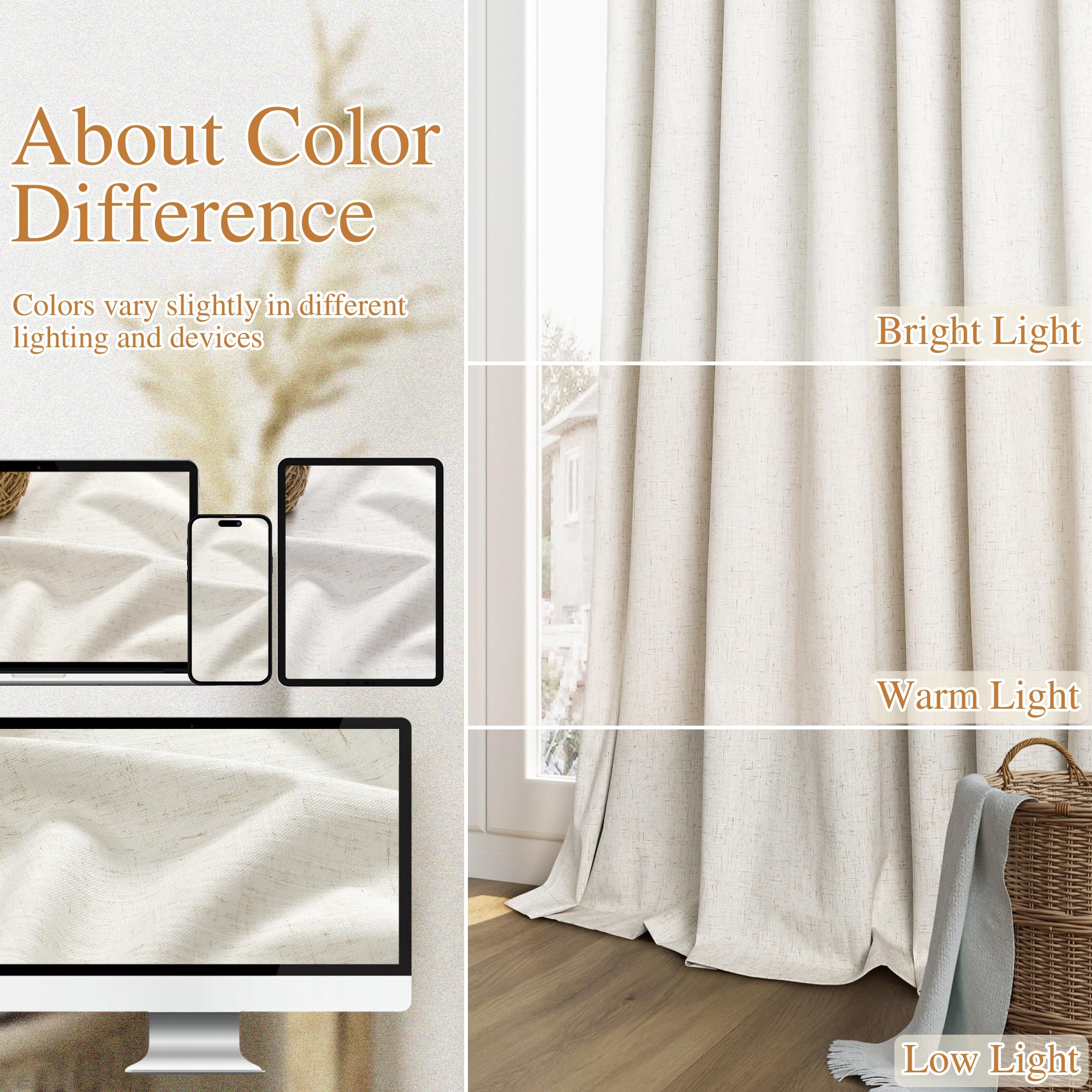 Guken cortinas en dormitorio creando ambiente acogedor y control de luz