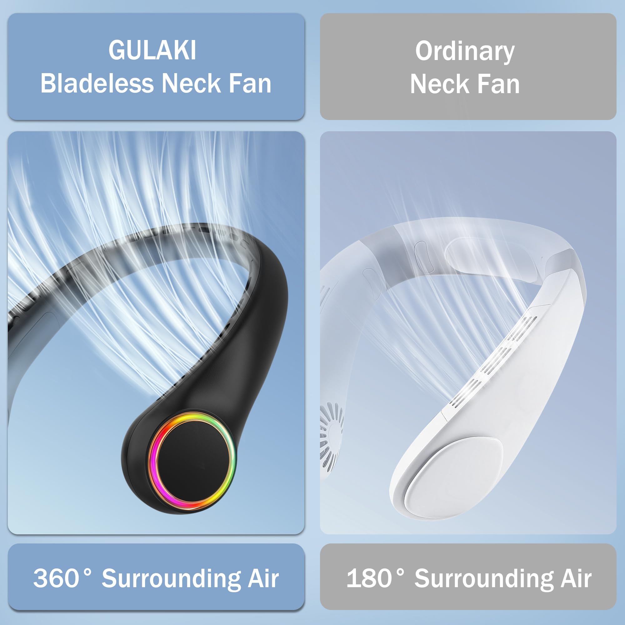GULAKI panel de controles con botones de velocidad y modo de luces sencillo