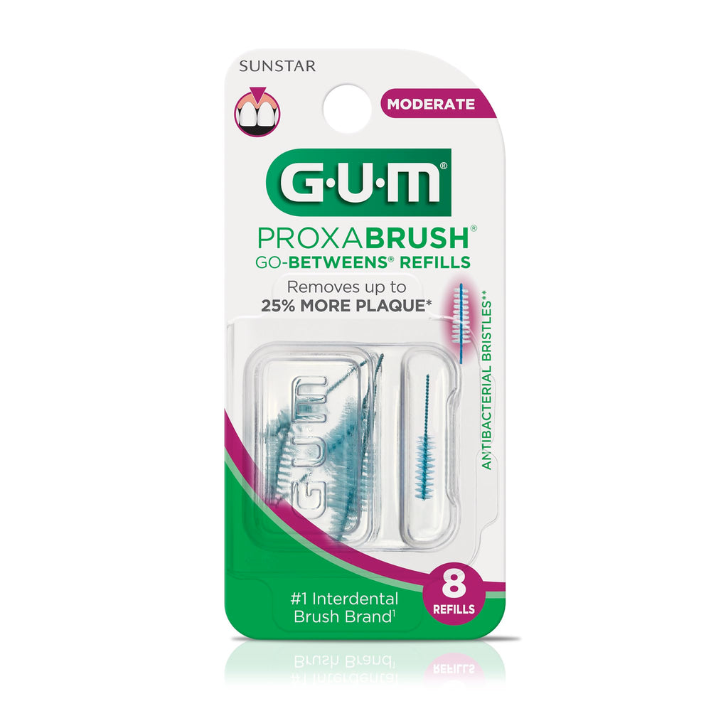 GUM recambios en entorno de baño, solución práctica para higiene diaria