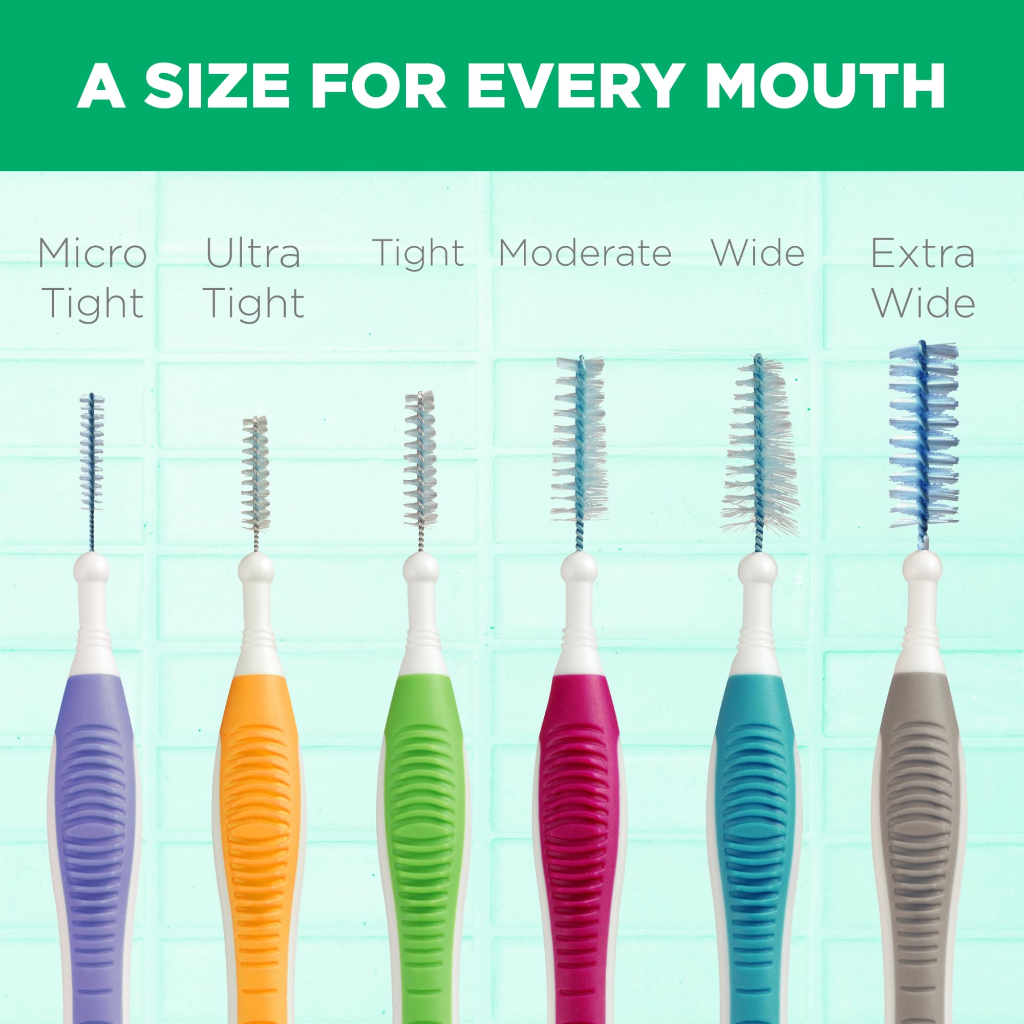 Breathable travel cap on GUM Proxabrush protecting bristles between uses
