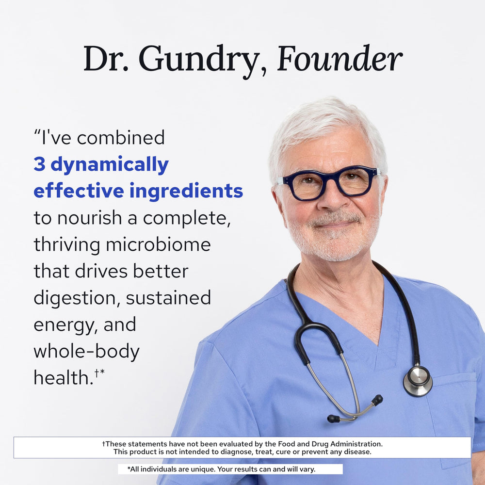 Gundry MD en contexto activo mostrando energía y bienestar
