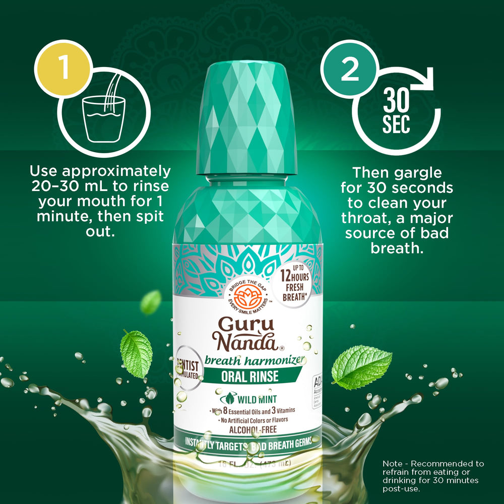 GuruNanda comparación de tamaño 16 oz para referencia de cantidad