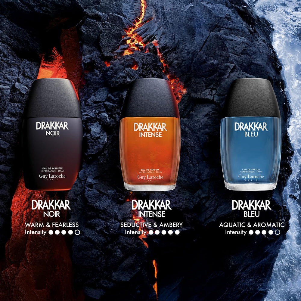 Guy Laroche Drakkar Noir caja de regalo lista para obsequio sofisticado