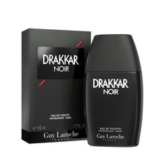 Guy Laroche Drakkar Noir frasco frontal elegante y masculino
