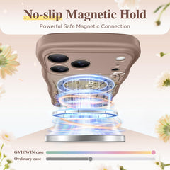 GVIEWIN anillo magnético N52 visible para carga MagSafe estable