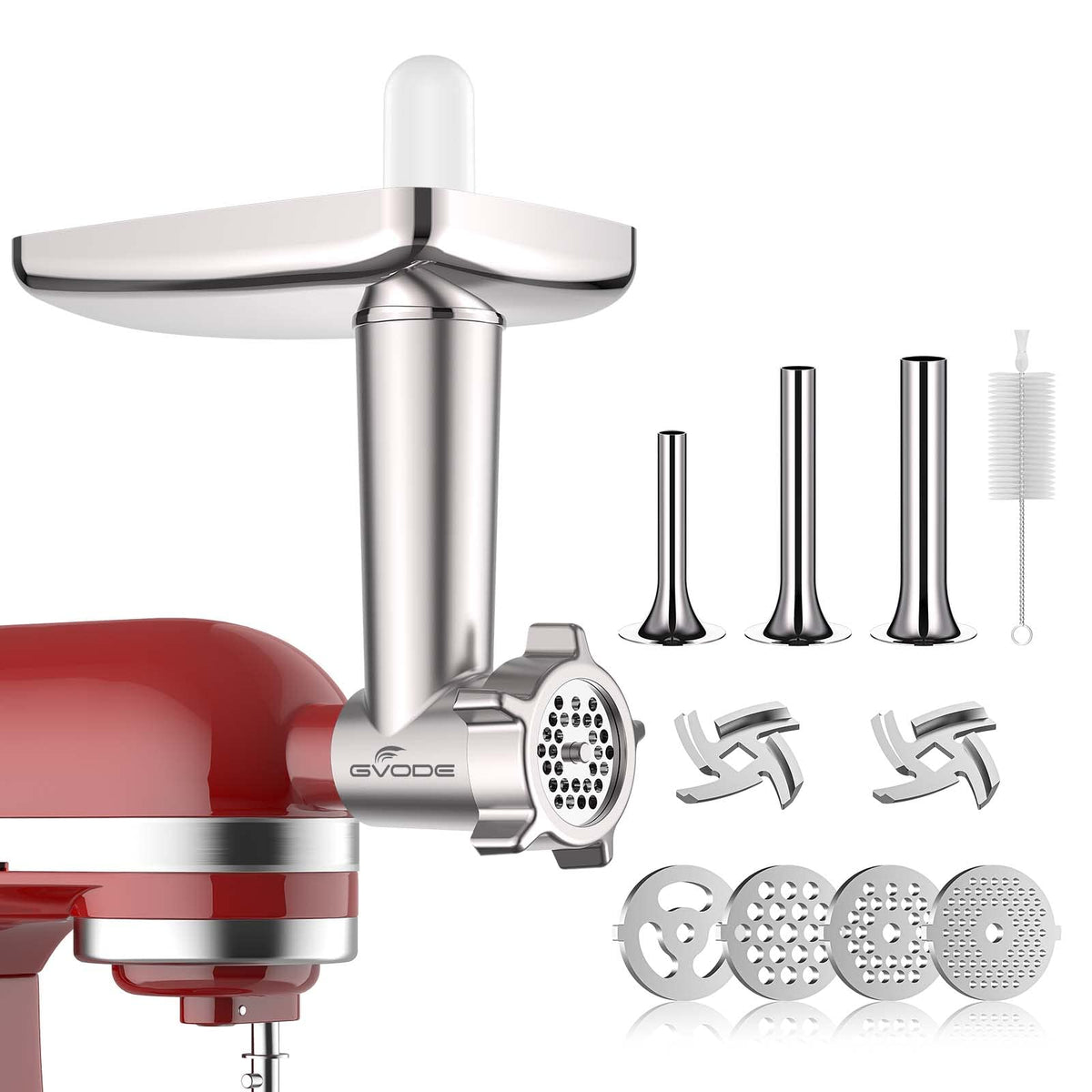 GVODE accesorio frontal montado en KitchenAid, mejora la capacidad de picado