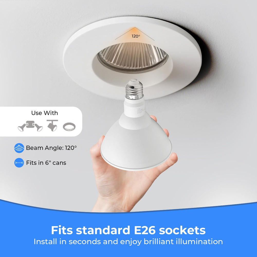 GvvooHome haz de 120° iluminando patio para cobertura amplia