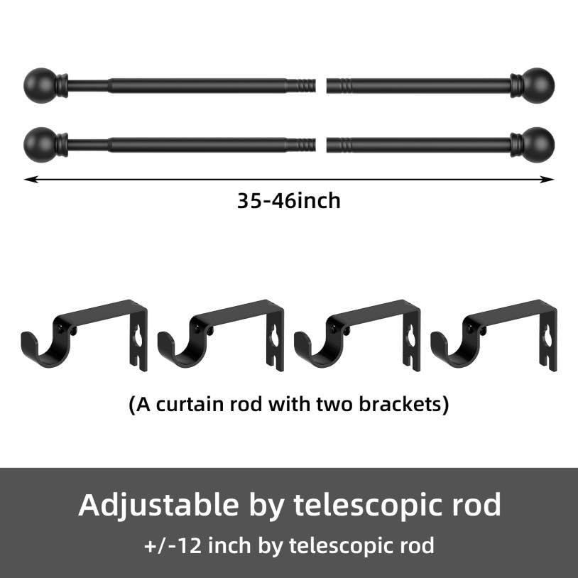 GXOACKJ hardware incluido soportes tornillos y tacos para instalación rápida