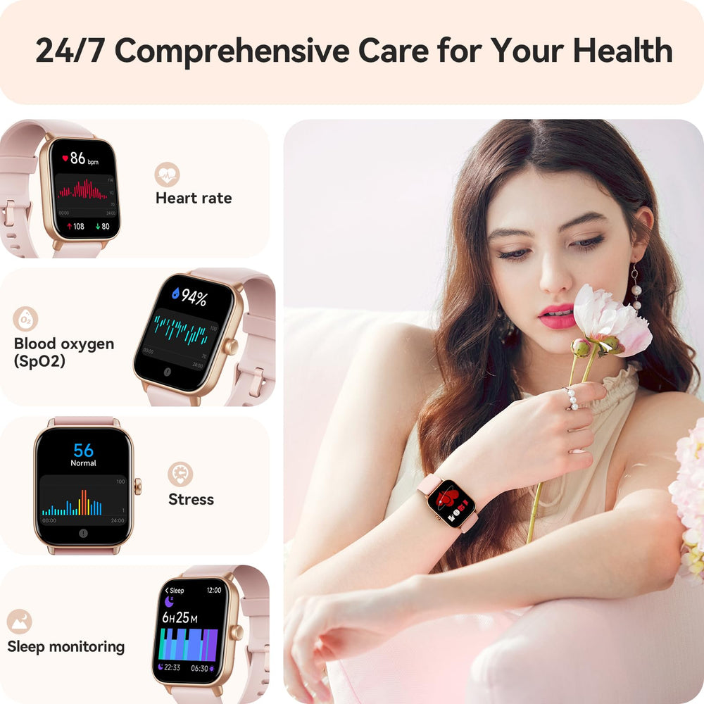 Gydom pantalla 1.8 pulgadas HD mostrando esferas personalizables para claridad