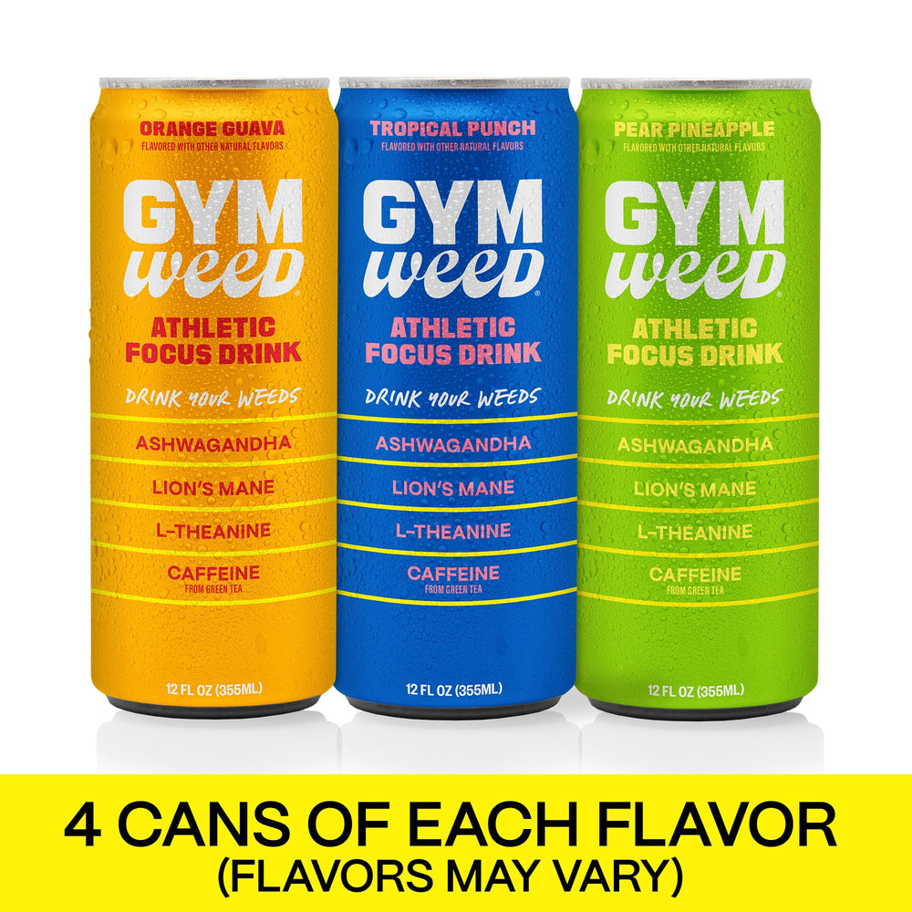 GYM SODA variedad de cuatro sabores ideal para probar y compartir