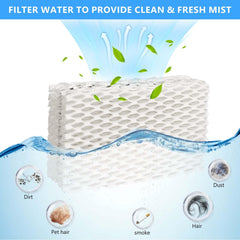 GZJoSum filtro WF813 instalado en humidificador, mejora salida de humedad