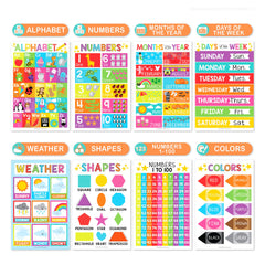 Hadley Designs póster del abecedario en pared, mejora reconocimiento temprano