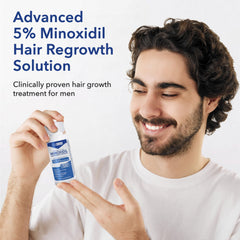 Hair Regen cuentagotas en primer plano para aplicación precisa