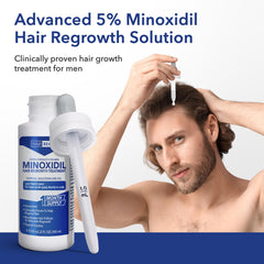 Hair Regen textura líquida demostrando absorción rápida