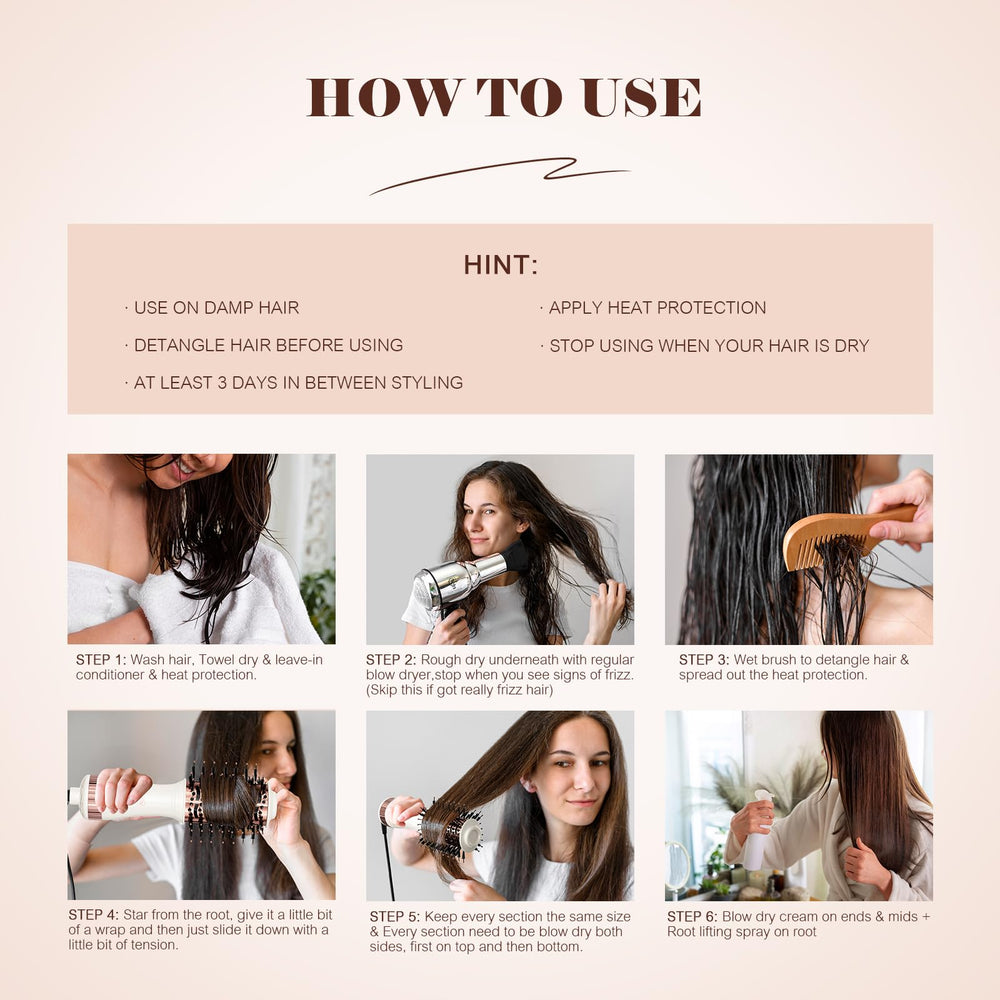 Hair Trends empaque cerrado con accesorios y garantía incluida