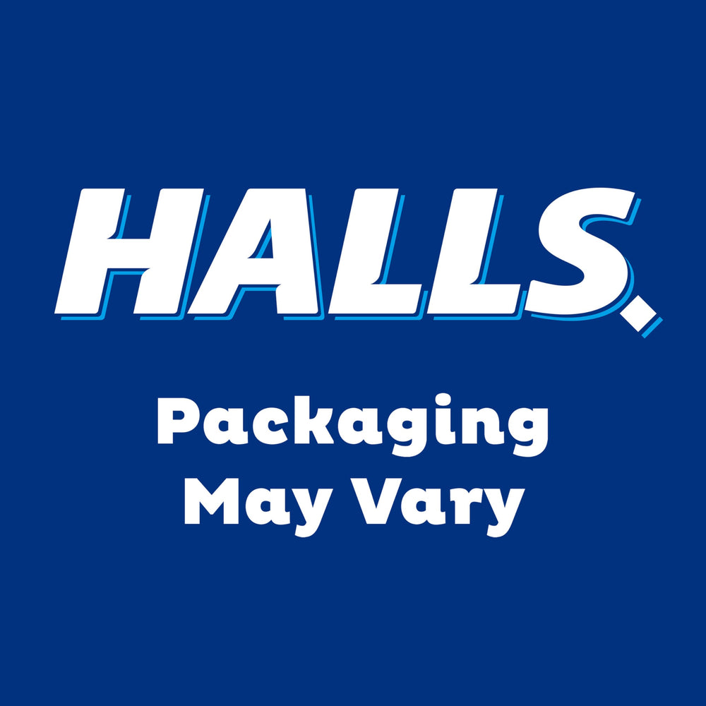 HALLS pastillas envueltas individualmente para transporte práctico