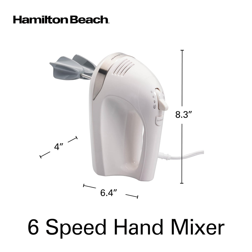 Hamilton Beach masa densa mezclada sin obstrucciones, textura homogénea