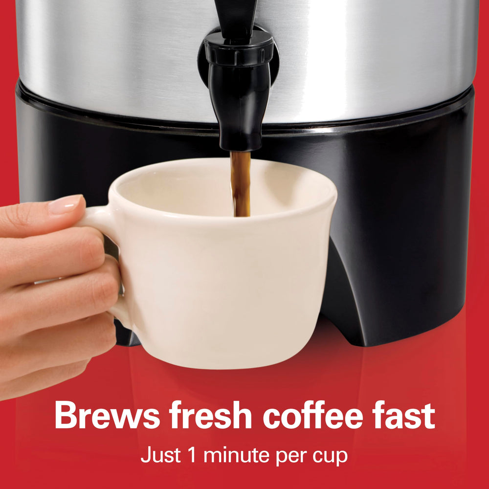 Hamilton Beach palanca de dispensado dos vías para taza individual o continuo