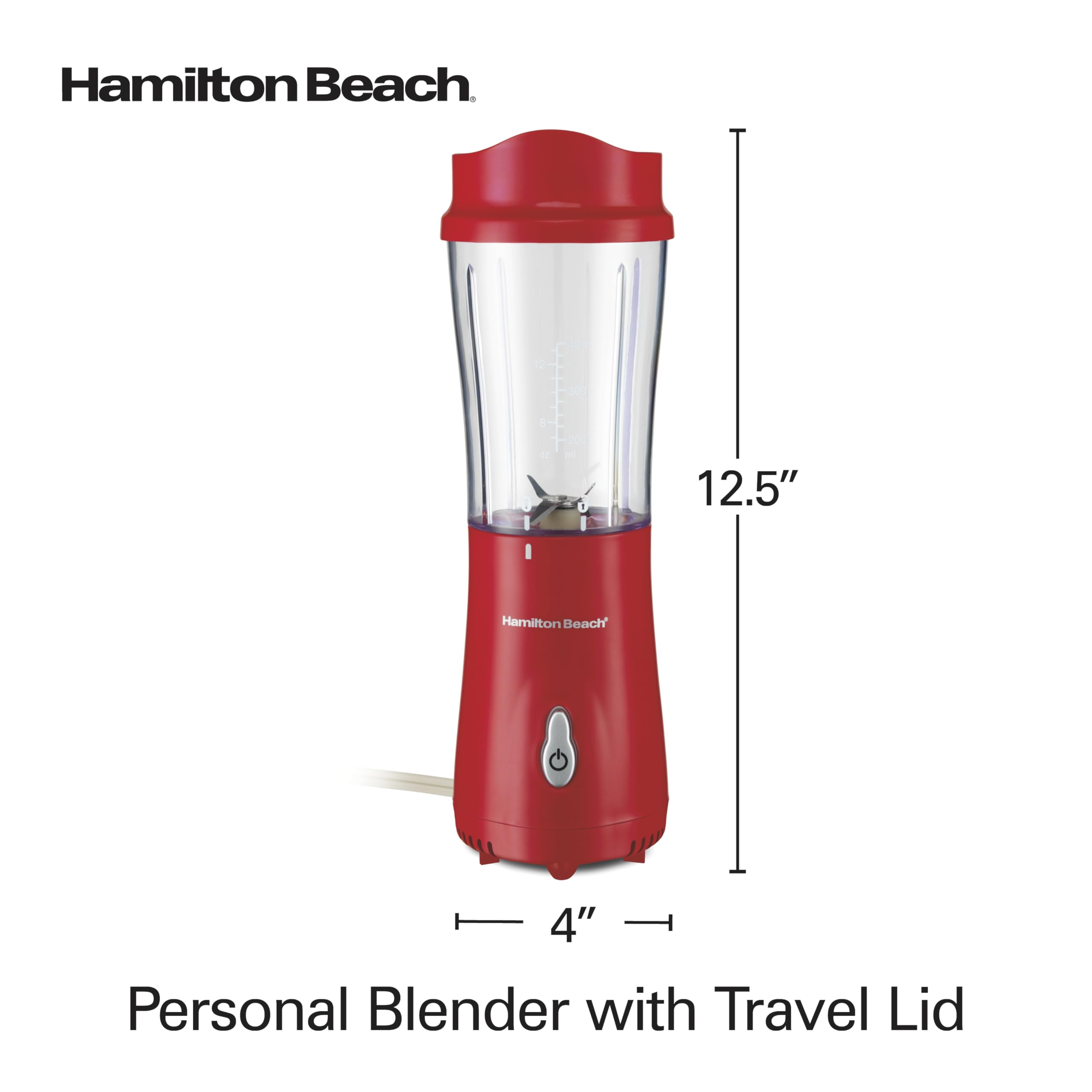 Hamilton Beach licuadora dentro de una mochila ideal para vida en movimiento