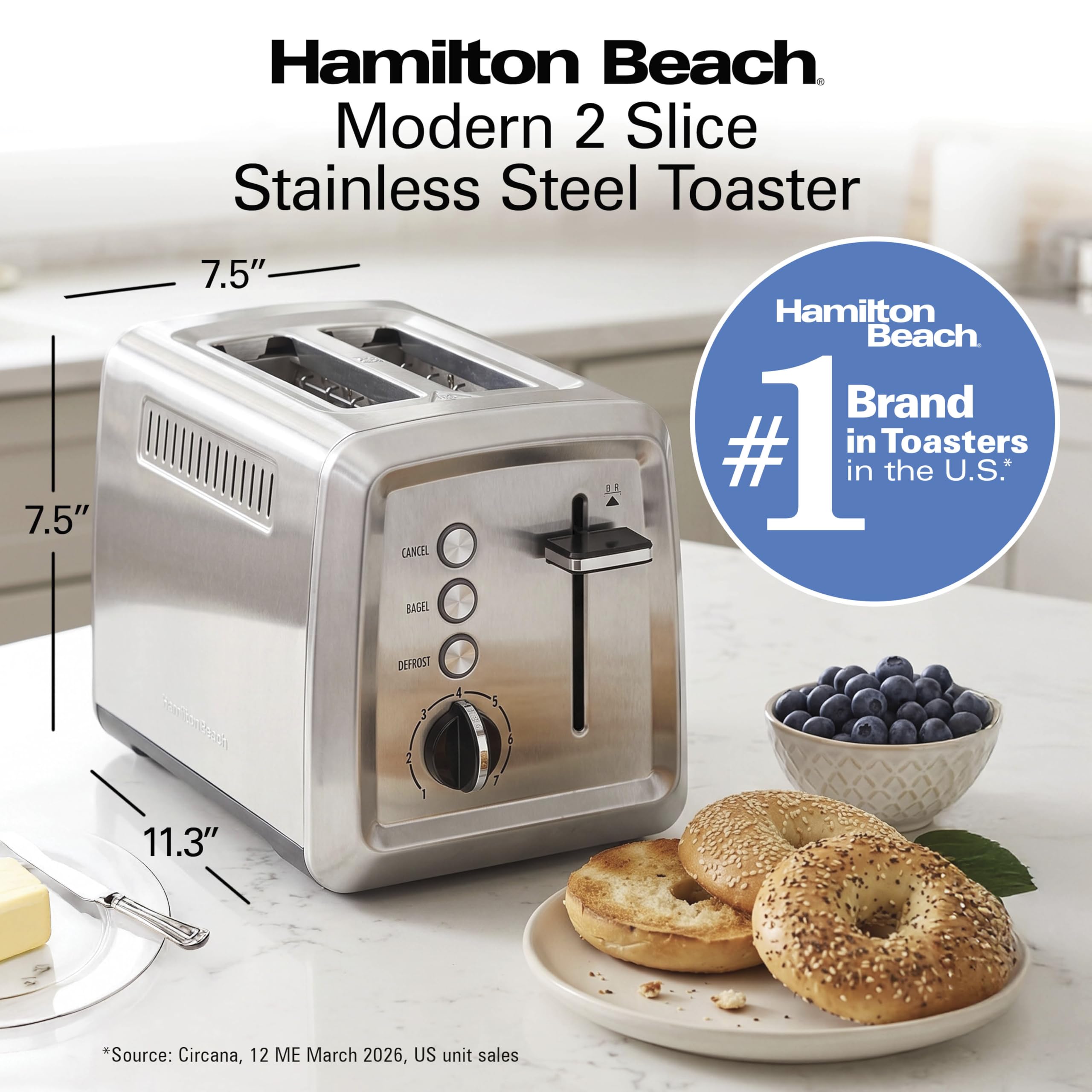 Hamilton Beach en cocina moderna, combina rendimiento y estilo cotidiano