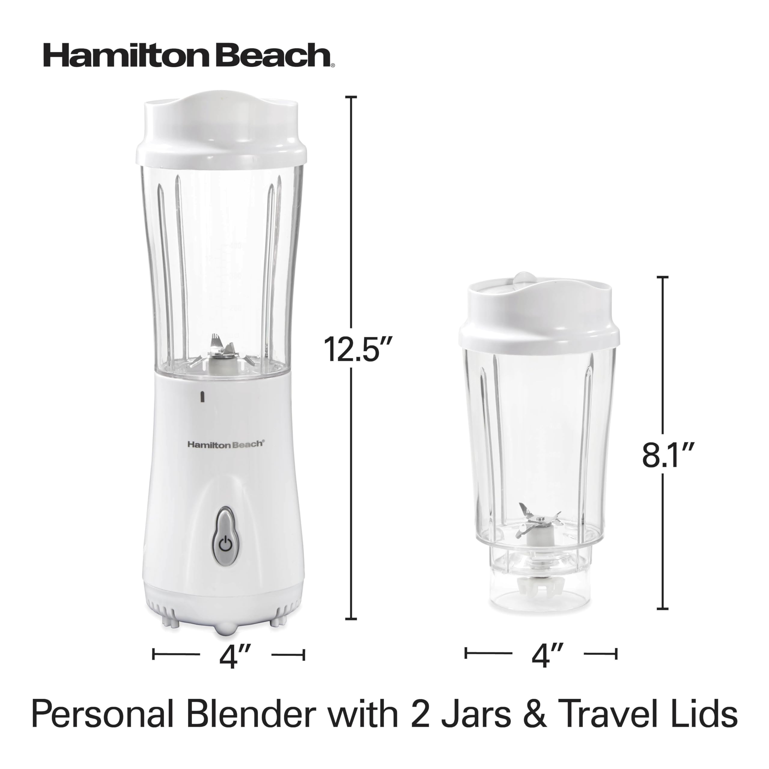 Hamilton Beach escenario de desayuno con la licuadora en uso diario