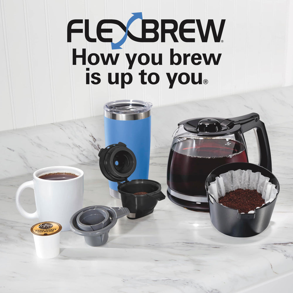 Hamilton Beach FlexBrew jarra apta para lavavajillas que simplifica la limpieza diaria