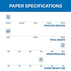 Hammermill textura de la superficie lisa que mejora adhesión del tóner