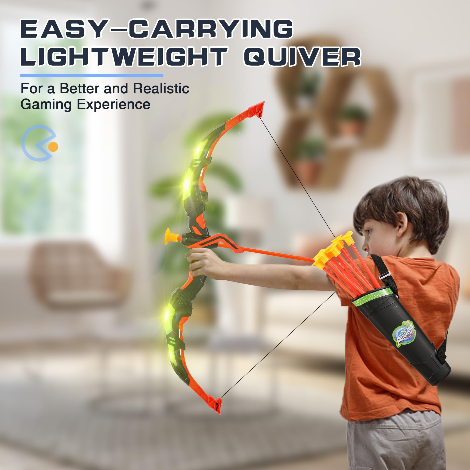 Handwell arco LED en mano de niño, agarre cómodo y ligero