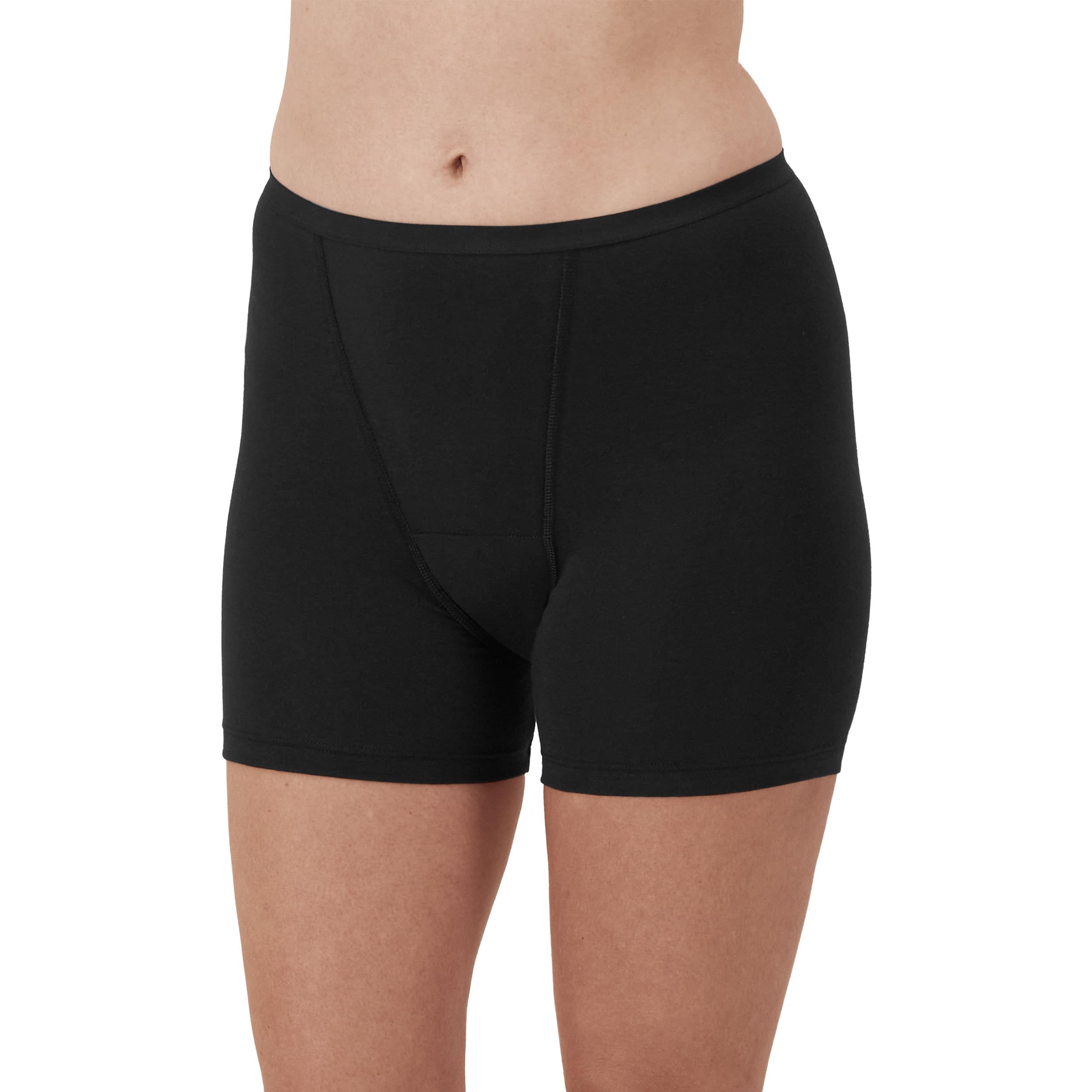 Hanes detalle del forro absorbente con capa anti-manchas para seguridad