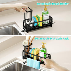 HapiRm soporte de cepillo desmontable para ventilación y limpieza fácil