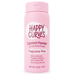 HAPPY CURVES frasco frontal mostrando envase y tamaño práctico