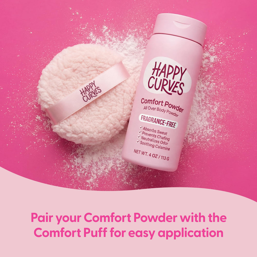 HAPPY CURVES uso con ropa deportiva para prevenir roces durante ejercicio