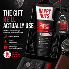 HAPPY NUTS aplicación en muslo que reduce fricción y mantiene seco