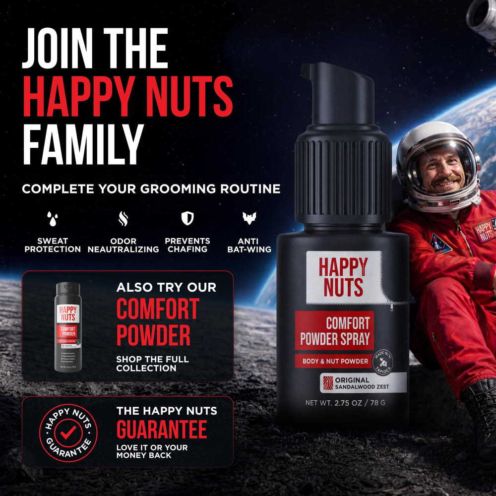 HAPPY NUTS producto en contexto urbano transmitiendo frescura