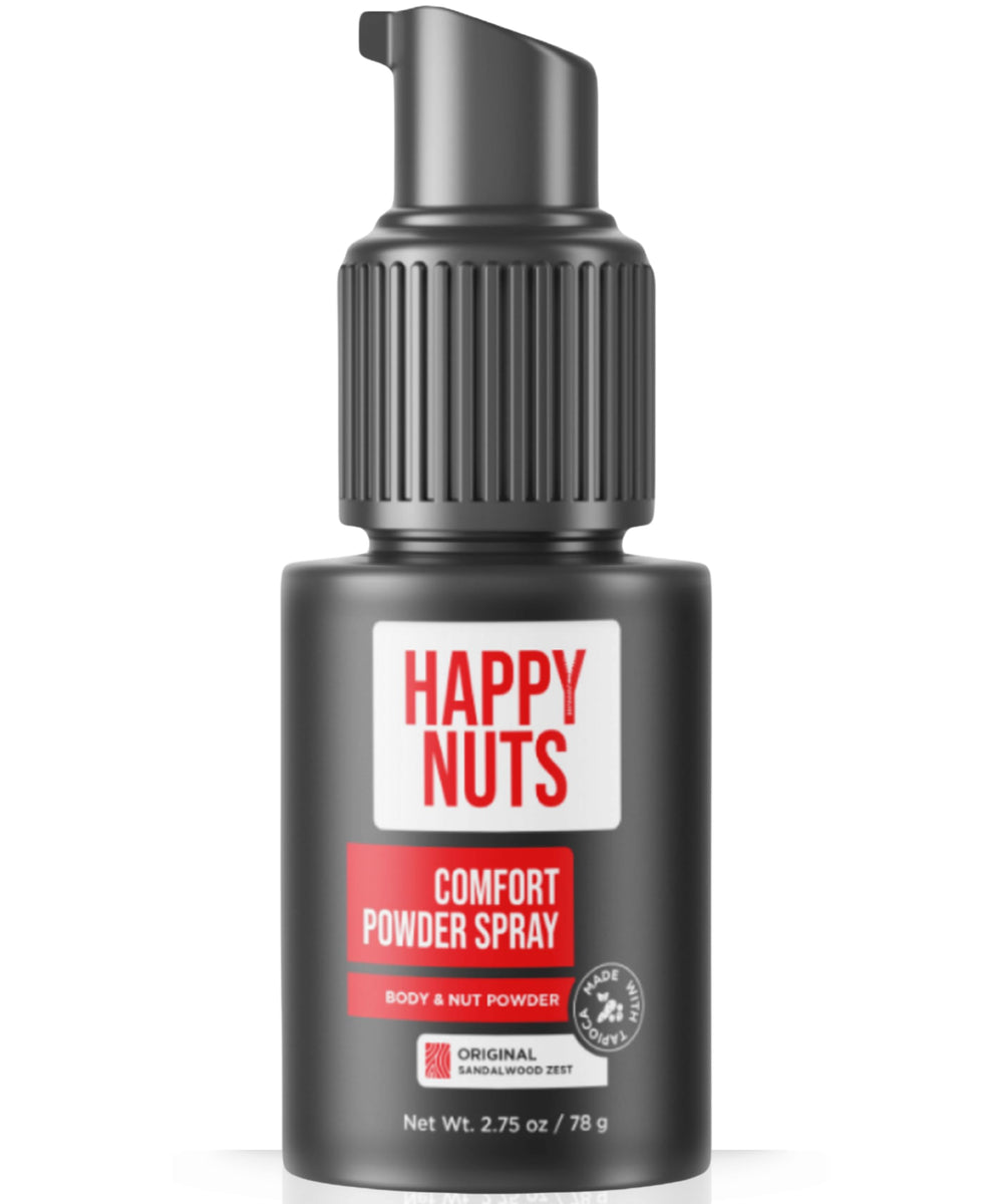 HAPPY NUTS frente del envase mostrando diseño y uso fácil
