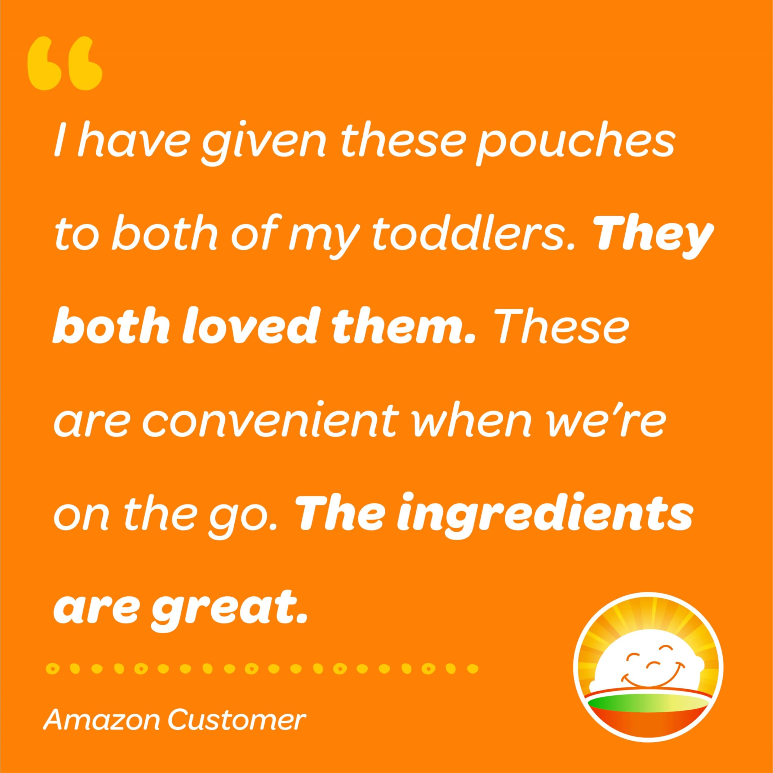 HAPPYTOT pouch abierto con contenido visible y aspecto nutritivo