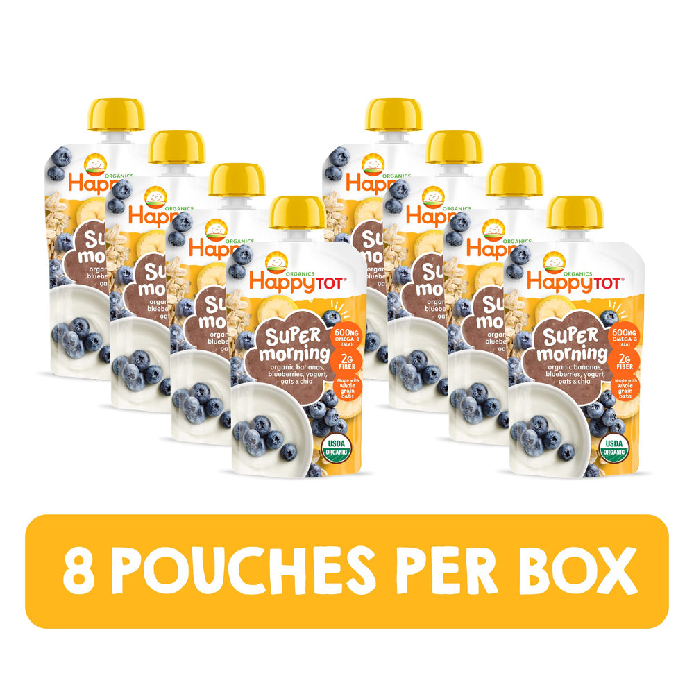 HAPPYTOT textura espesa en cuchara mostrando fibra y consistencia