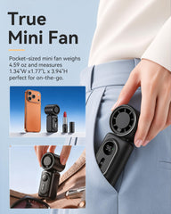 Hargimix ventilador sujeto al cochecito en exterior, frescor para bebés