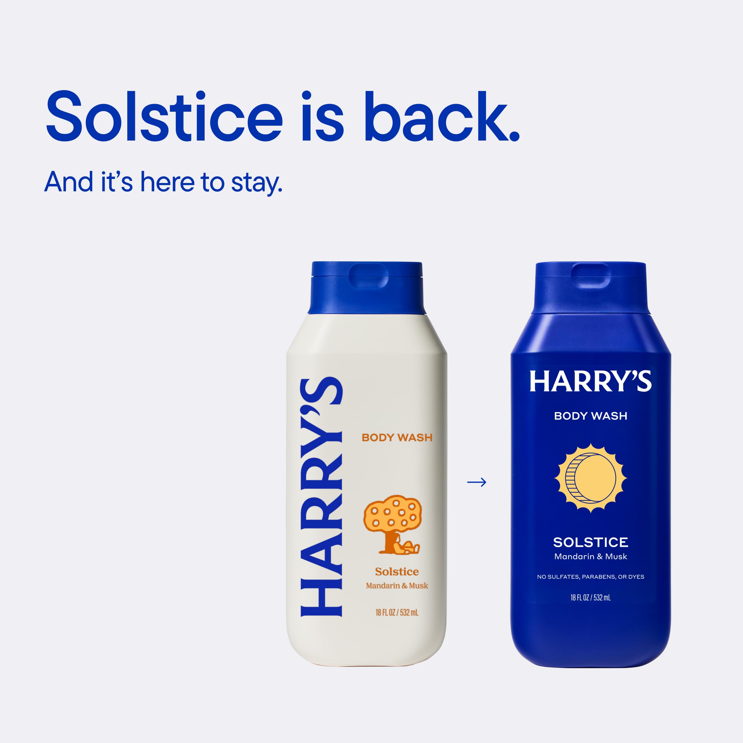 Harry's pack de 3 Solstice apilado para ahorro y conveniencia