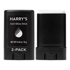 Harry's stick anti-shine pack frontal mostrando diseño portátil y compacto