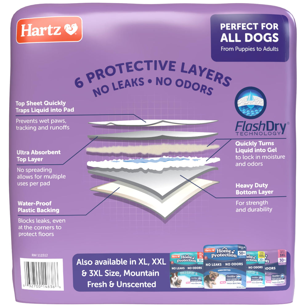 Hartz ambiente con lavanda que transmite control de olores y frescura