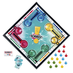 Hasbro Gaming primer plano de fichas de colores que muestra durabilidad y tacto