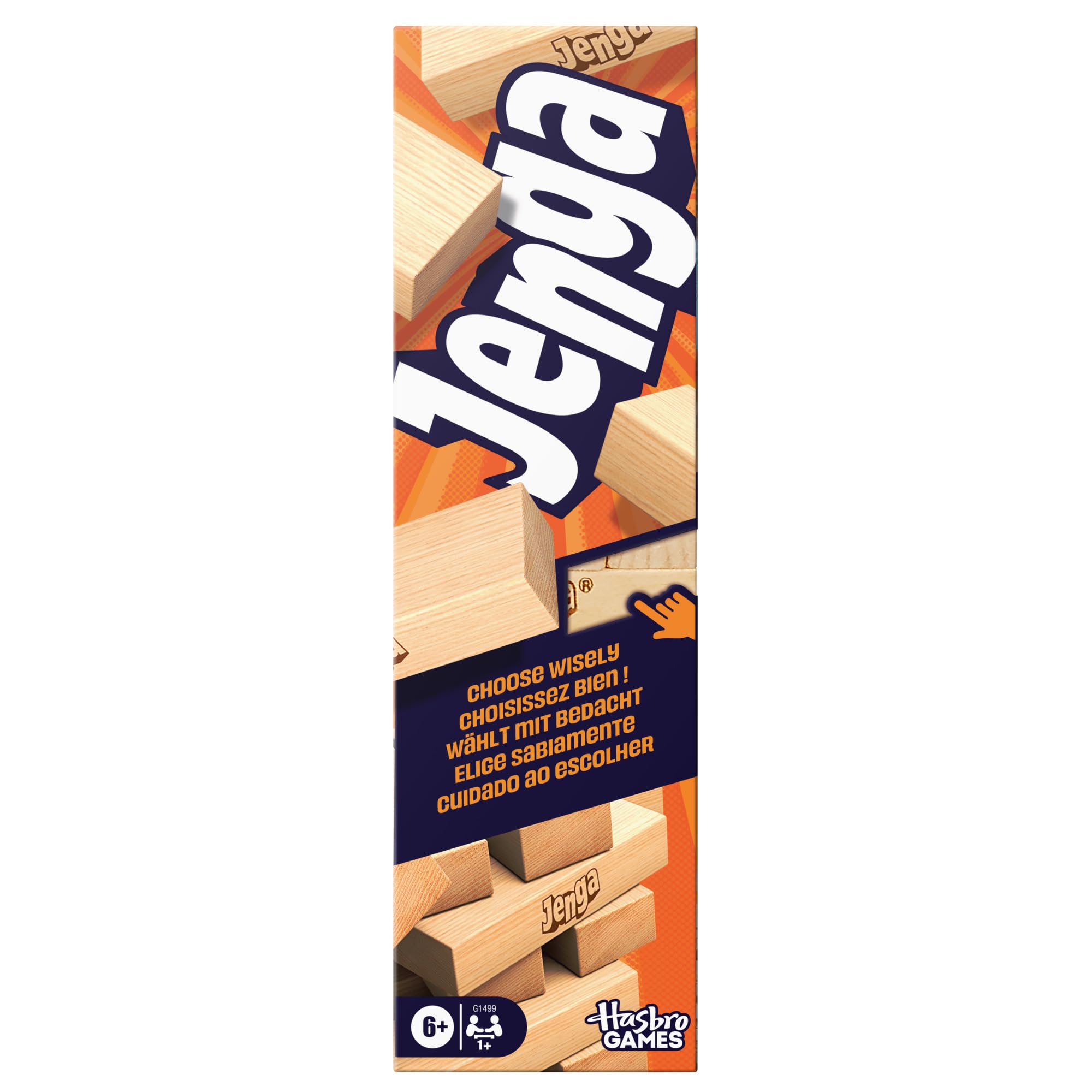 Hasbro Gaming caja frontal del juego muestra diseño y contenido del set