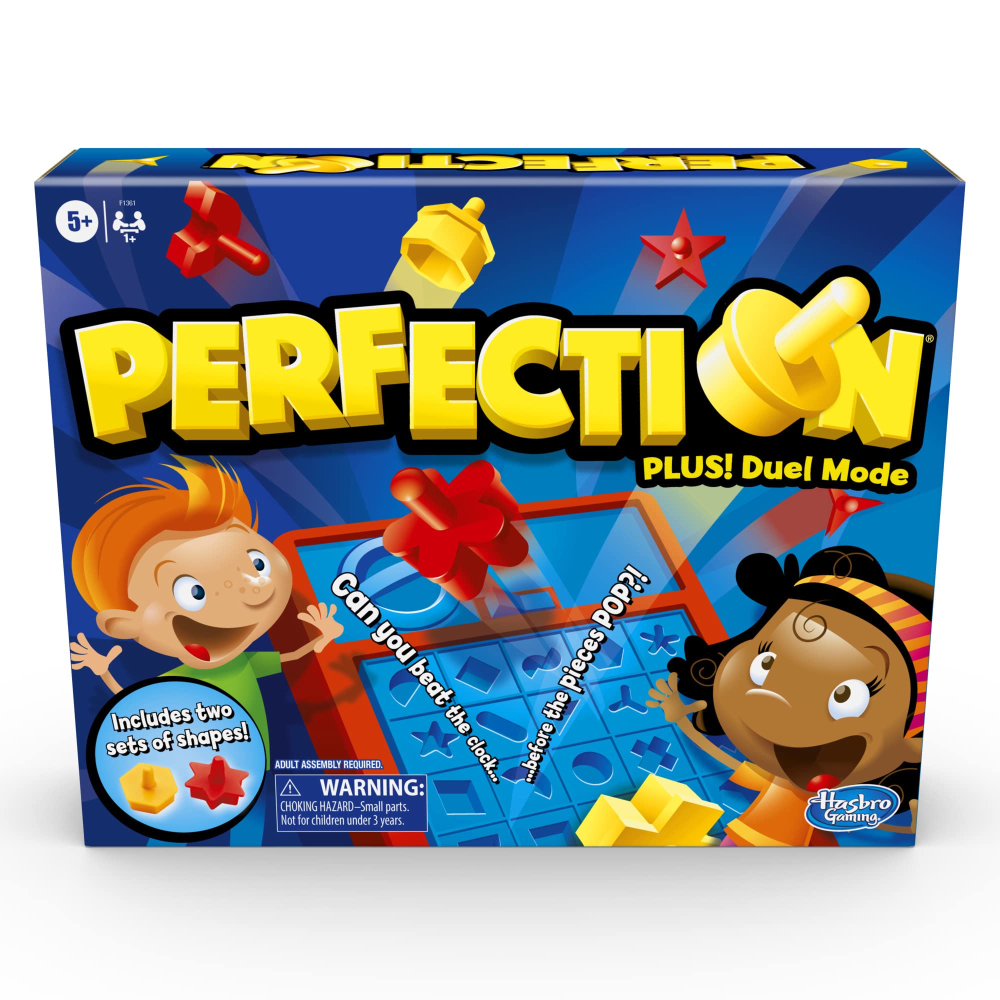 Hasbro Gaming vista frontal del empaque del juego mostrando colores vibrantes