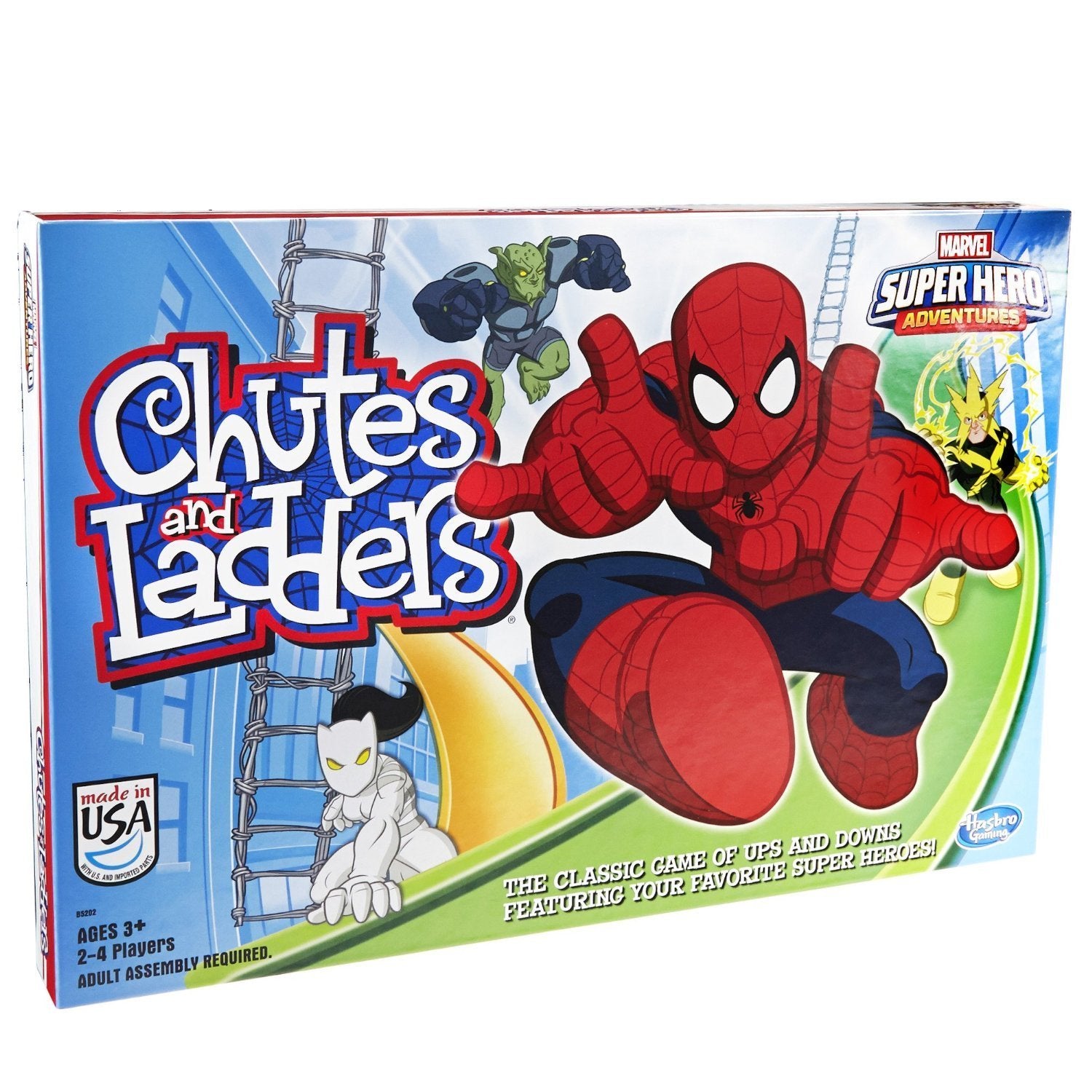 Hasbro Spider-Man niños jugando fomentando aprendizaje y diversión