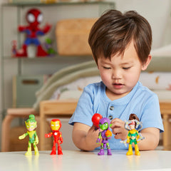 Hasbro comparación en mano muestra tamaño 4 pulgadas apto preescolares