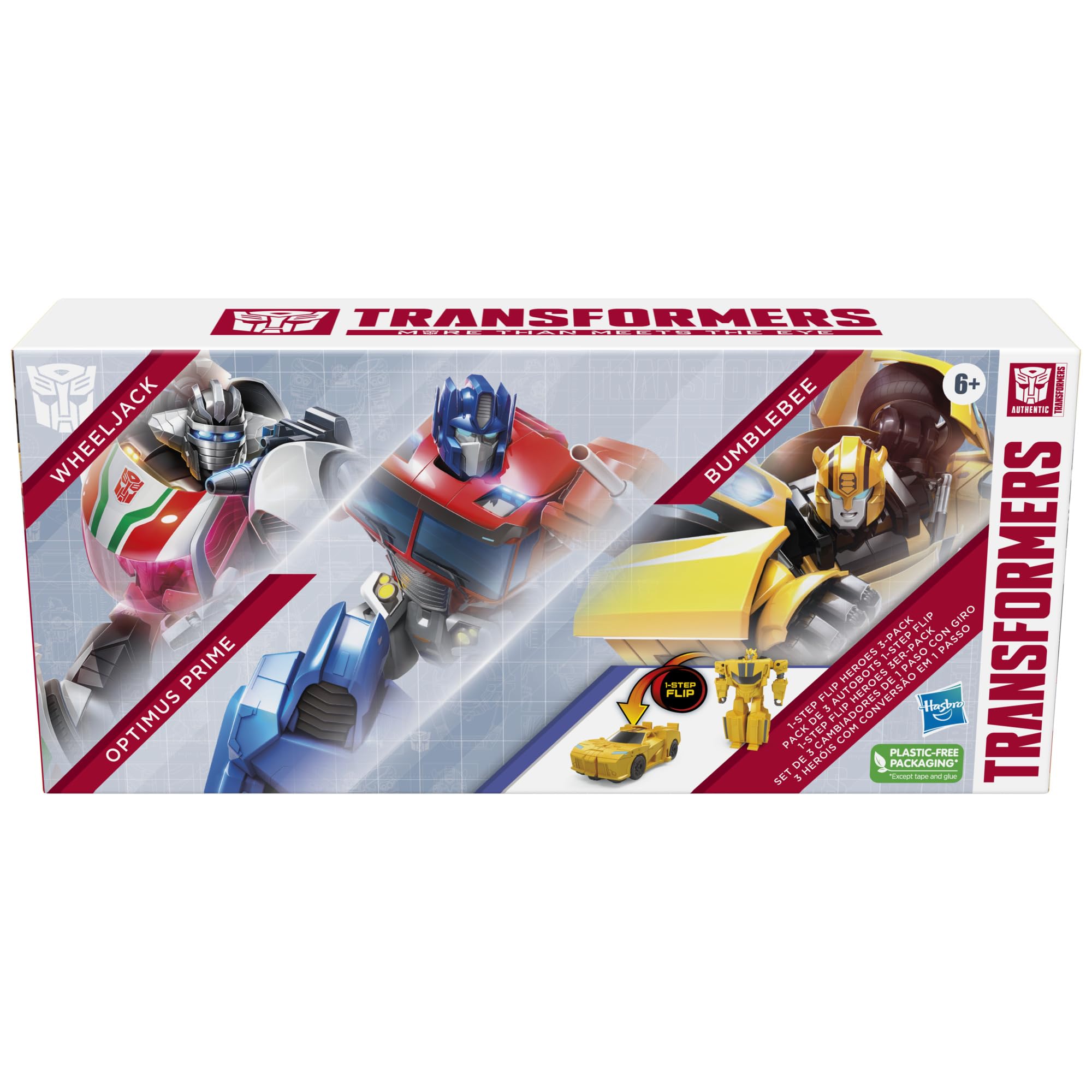 Hasbro Bumblebee en modo coche deportivo listo para acción